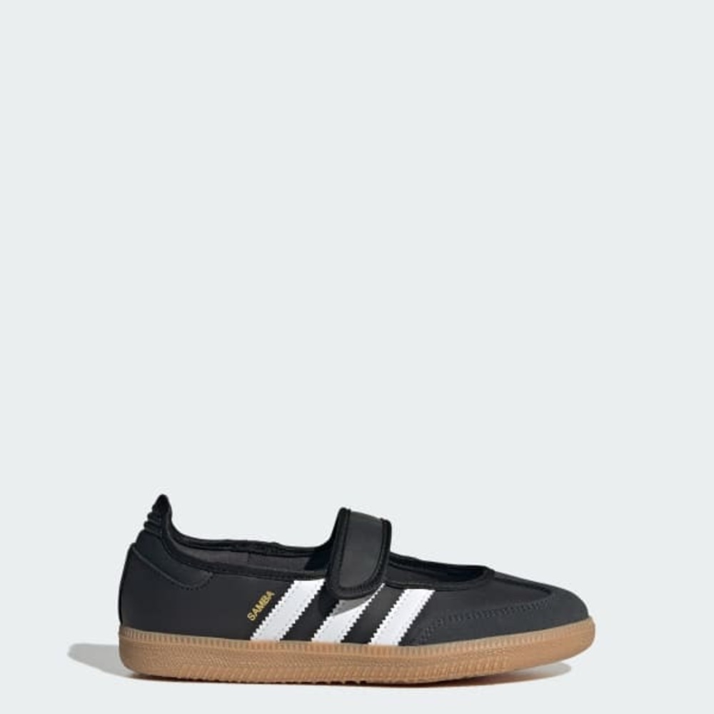Adidas Samba Jane KIDS Size 5.5 Core Black/Cloud White/Gum New Without Tags